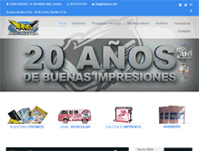 Tablet Screenshot of mgcalcos.com